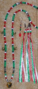 Christmas Time Rhythm Beads for Horses