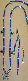 Peacock Feathers Variation Rhythm Beads